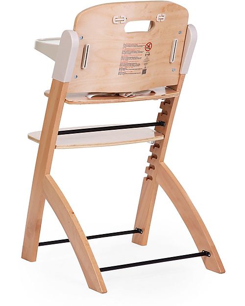 Childhome Seggiolone Evolutivo Evosit + Vassoio per Pappa Natural - 53x45x86 cm - da 6 Mesi Seggioloni Pappa