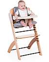 Childhome Seggiolone Evolutivo Evosit + Vassoio per Pappa Natural - 53x45x86 cm - da 6 Mesi Seggioloni Pappa