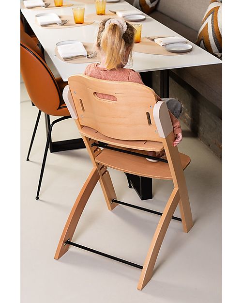Childhome Seggiolone Evolutivo Evosit + Vassoio per Pappa Natural - 53x45x86 cm - da 6 Mesi Seggioloni Pappa