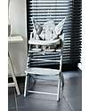 Childhome Seggiolone Evolutivo Evosit + Vassoio per Pappa - Stone Grey - 53x45x86 cm - da 6 Mesi Seggioloni Pappa