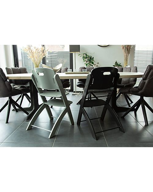 Childhome Seggiolone Evolutivo Evosit + Vassoio per Pappa - Stone Grey - 53x45x86 cm - da 6 Mesi Seggioloni Pappa