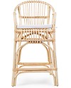 Childhome Seggiolone in Rattan Montana con Cuscino - Natural - Dai 3 anni Sgabelli