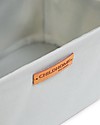 Childhome Set 3 Cestini Portaoggetti da Appendere - Grigio Chiaro - Ideale per la nursery Portaoggetti da Muro