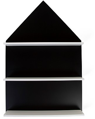 Childhome Set Casetta Lavagna Mensola 2in1 + Miniature Arredo Decorazioni