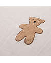 Childhome Set Copripiumino e Federa - Teddy Beige - 140x100 cm - Cotone Set Copripiumino
