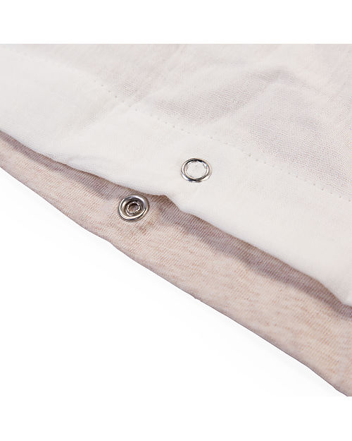 Childhome Set Copripiumino e Federa - Teddy Beige - 140x100 cm - Cotone Set Copripiumino