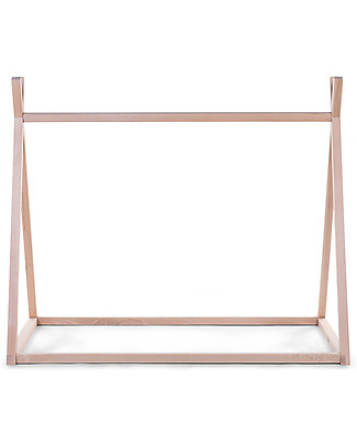 Childhome Struttura Letto Tipi -Legno di Faggio Massello - 140x70 cm Letti Montessori