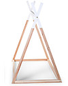 Childhome Struttura Letto Tipi, Legno di Faggio Massello - 140x70 cm Letti Montessoriani
