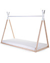 Childhome Struttura Letto Tipi, Legno di Faggio Massello - 200x90 cm Letti Montessoriani