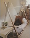 Childhome Struttura Letto Tipi, Legno di Faggio Massello - 200x90 cm Letti Montessoriani