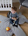 Childhome Tappeto gioco Orso, Grigio - 100% Cotone Tappeti Gioco Imbottiti