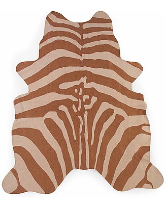 Childhome Tappeto Nude Zebrato - 145x160 cm Tappeti
