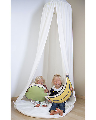 Childhome Tenda a Baldacchino con Tappeto Gioco Imbottito - 230x120 cm Tende Gioco