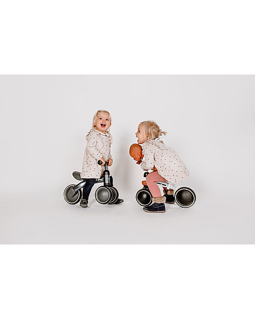 Childhome Triciclo Senza Pedali My First Bike - Grigio - Telaio in Metallo Tricicli