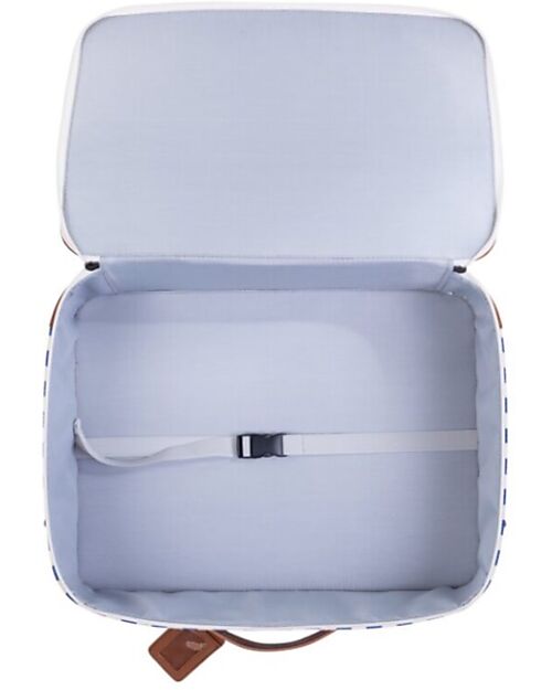 Childhome Valigia Bimbi Mini Traveller - Righe - Blu Elettrico/Azzurro - 40 x 30 x 15cm Borse da Viaggio