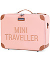 Childhome Valigia Bimbi Mini Traveller - Rosa/Rame - 40 x 30 x 15 cm Borse da Viaggio