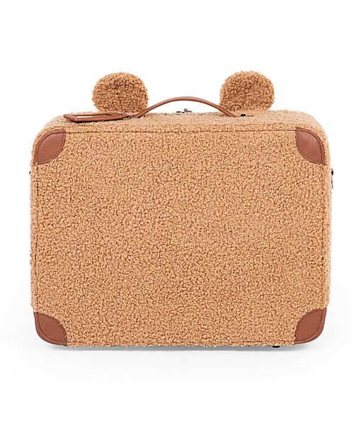 Childhome Valigia Bimbi Mini Traveller - Teddy Be - 40 x 30 x 15 cm Borse da Viaggio