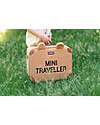 Childhome Valigia Bimbi Mini Traveller - Teddy Be - 40 x 30 x 15 cm Borse da Viaggio