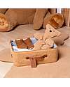 Childhome Valigia Bimbi Mini Traveller - Teddy Be - 40 x 30 x 15 cm Borse da Viaggio