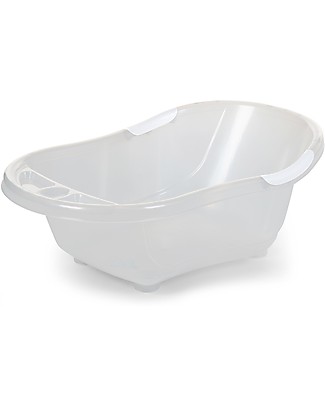 Childhome Vasca Bagnetto per Neonati - Bianco scintillante Vaschette
