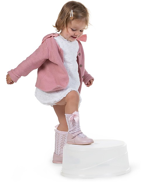 Childhome Vasino + Riduttore Wc + Pedana - Bianco Scintillante Vasini