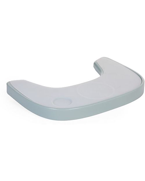 Childhome Vassoio Pappa per Seggiolone Evolutivo Evolu2 e ONE.80 - Silicone ed ABS - Menta Accessori per Seggioloni