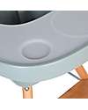 Childhome Vassoio Pappa per Seggiolone Evolutivo Evolu2 e ONE.80 - Silicone ed ABS - Menta Accessori per Seggioloni
