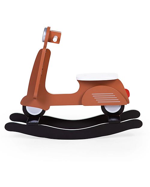 Childhome Vespa Scooter a Dondolo Ruggine  - Dai 12 Mesi Cavalcabili