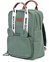 Childhome Zainetto Mini Club Signature - Verde - 23x10x31 cm Zaini Asilo