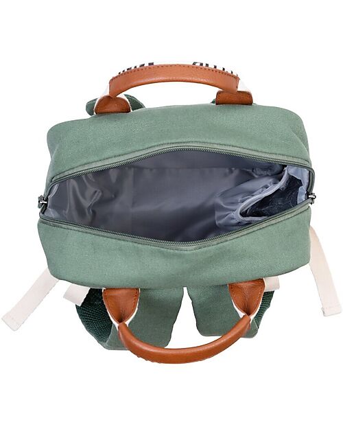 Childhome Zainetto Mini Club Signature - Verde - 23x10x31 cm Zaini Asilo