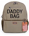 Childhome Zaino Daddy Bag - 36 x 20 x 48 cm - Kaki - Include Materassino per il Cambio! Zaini Fasciatoio