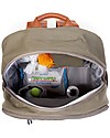 Childhome Zaino Daddy Bag - 36 x 20 x 48 cm - Kaki - Include Materassino per il Cambio! Zaini Fasciatoio
