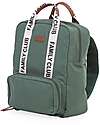Childhome Zaino Fasciatoio Family Club - Verde - 30x16x40 cm Zaini Fasciatoio