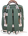 Childhome Zaino Fasciatoio Family Club - Verde - 30x16x40 cm Zaini Fasciatoio