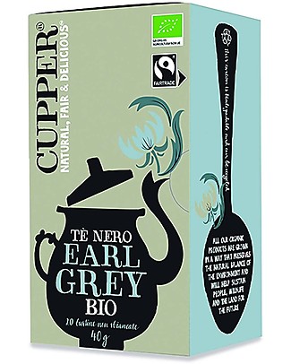 Clipper Tè Earl Grey Biologico e Fairtrade - 20 bustine Tisane