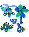 Clixo Crew Pack - 30 Pezzi - Blu Verde - Gioco Magnetico STEAM - 4+ Anni Giochi Magnetici