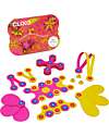 Clixo Crew Pack - 30 Pezzi - Rosa Giallo - Gioco Magnetico STEAM - 4+ Anni Giochi Magnetici