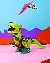 Clixo Dino Adventure Pack - 36 pezzi - Gioco Magnetico STEAM - 6+ Anni Giochi Magnetici