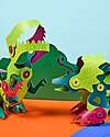 Clixo Dino Adventure Pack - 36 pezzi - Gioco Magnetico STEAM - 6+ Anni Giochi Magnetici