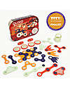 Clixo Mars Rovers - 29 Pezzi - Glow in The Dark - Gioco Magnetico STEAM - 6+ Anni Giochi Magnetici