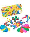Clixo Rainbow Pack - 42 Pezzi - Gioco Magnetico STEAM - 4+ Anni Giochi Magnetici
