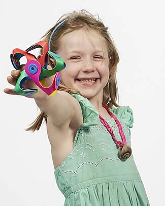 Clixo Tiny&Mighty - 9 Pezzi - Classico Multicolor - Gioco Magnetico STEAM Giochi Magnetici