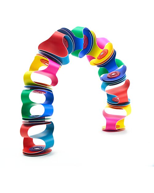 Clixo Tiny & Mighty - 9 Pezzi - Classico Multicolor - Gioco Magnetico STEAM - 4+ Anni Giochi Magnetici