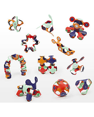 Clixo Tiny & Mighty - 9 Pezzi - Spazio - Gioco Magnetico STEAM - 4+ Anni Giochi Magnetici