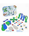 Clixo Window Pack - 24 Pezzi - Gioco Magnetico STEAM - 4+ Anni Giochi Magnetici