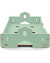 Cocò&Design Letto Che Cresce Nanni, Verde Mela - 180x80x22 cm - Legno di pioppo Letti Montessoriani