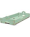 Cocò&Design Letto Che Cresce Nanni, Verde Mela - 180x80x22 cm - Legno di pioppo Letti Montessoriani