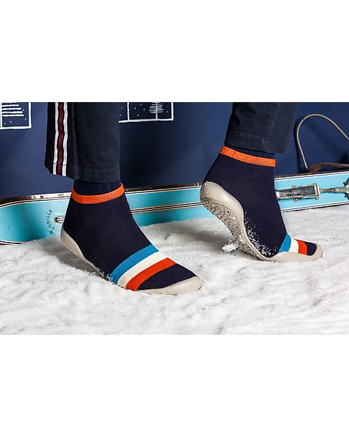 Collégien Babbucce con Suola Ergonomica - Chamonix - Filati di Qualità per Durare a Lungo - Brillano al Buio! Pantofole