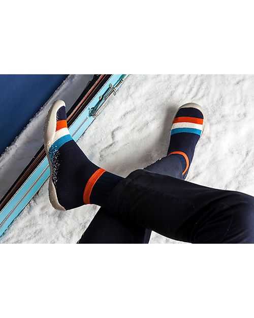Collégien Babbucce con Suola Ergonomica - Chamonix - Filati di Qualità per Durare a Lungo - Brillano al Buio! Pantofole