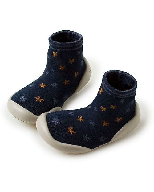 Collégien Babbucce con Suola Ergonomica - Etoiles - Cotone di Qualità per Durare a Lungo! Pantofole